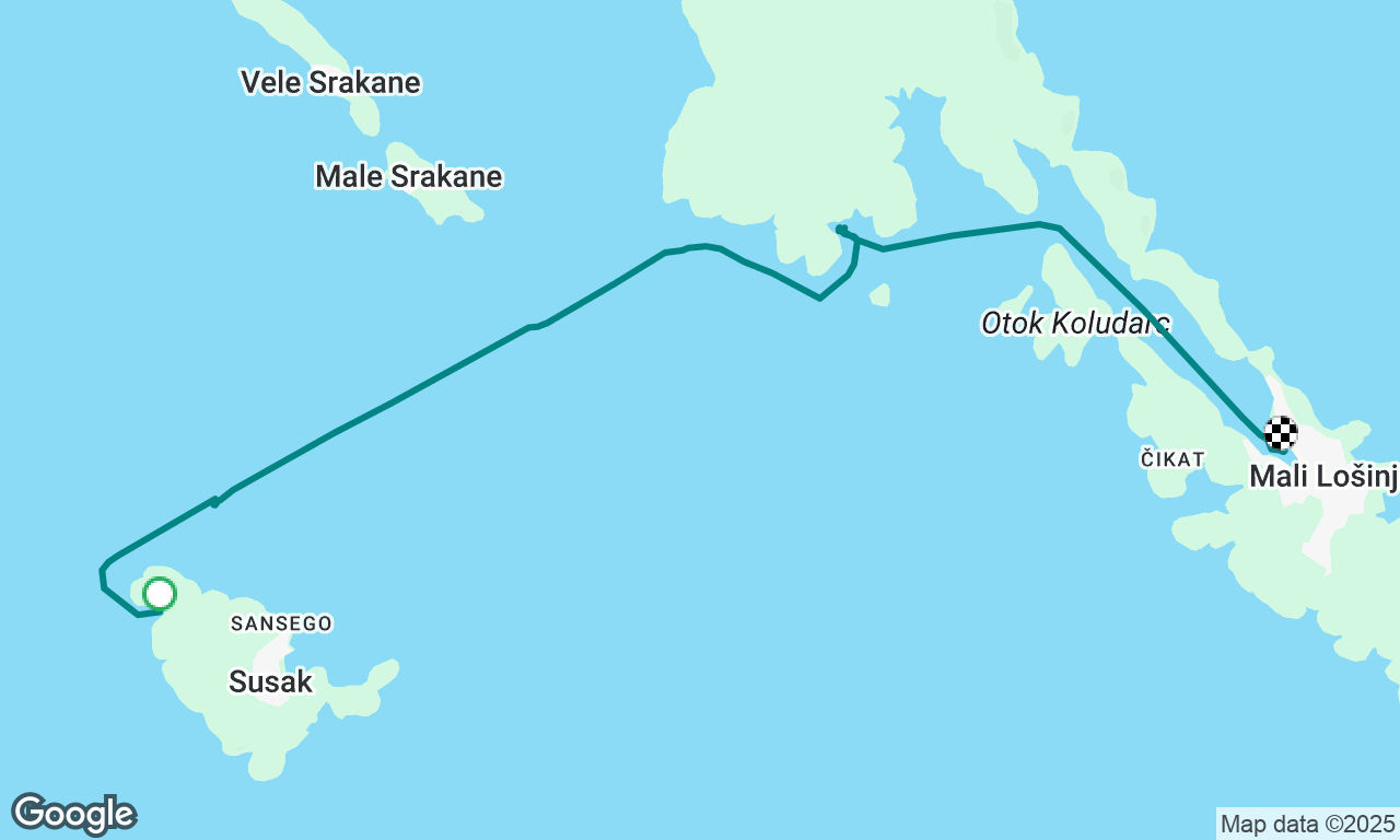 Susak to Mali Lošinj 