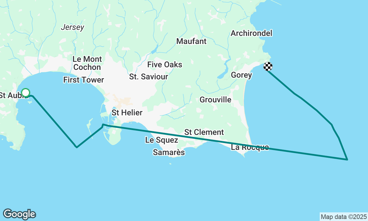 Saint Aubin to Gorey