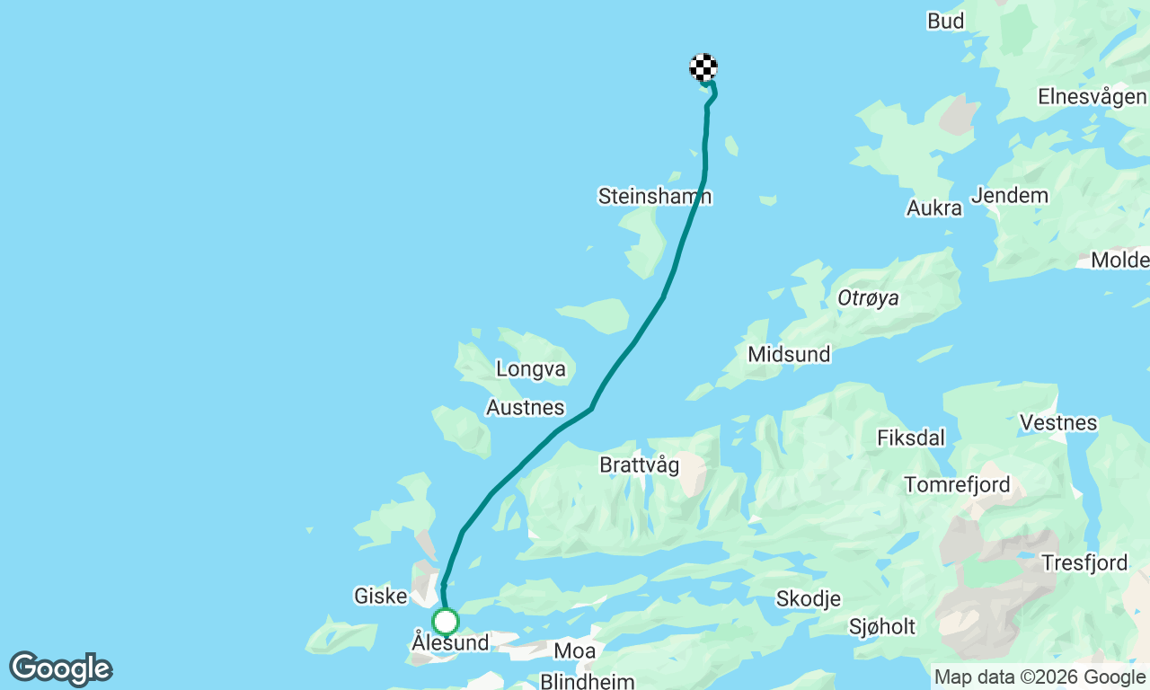 Voyage map