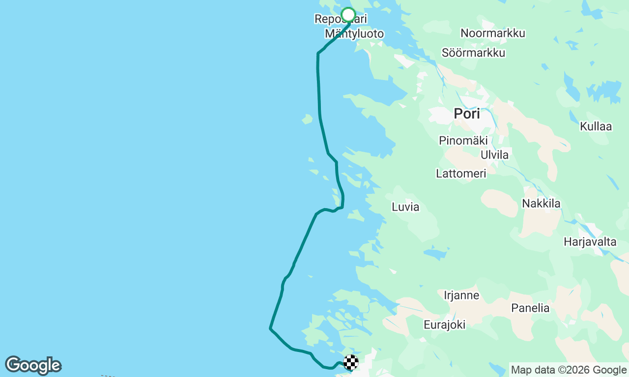 Voyage map
