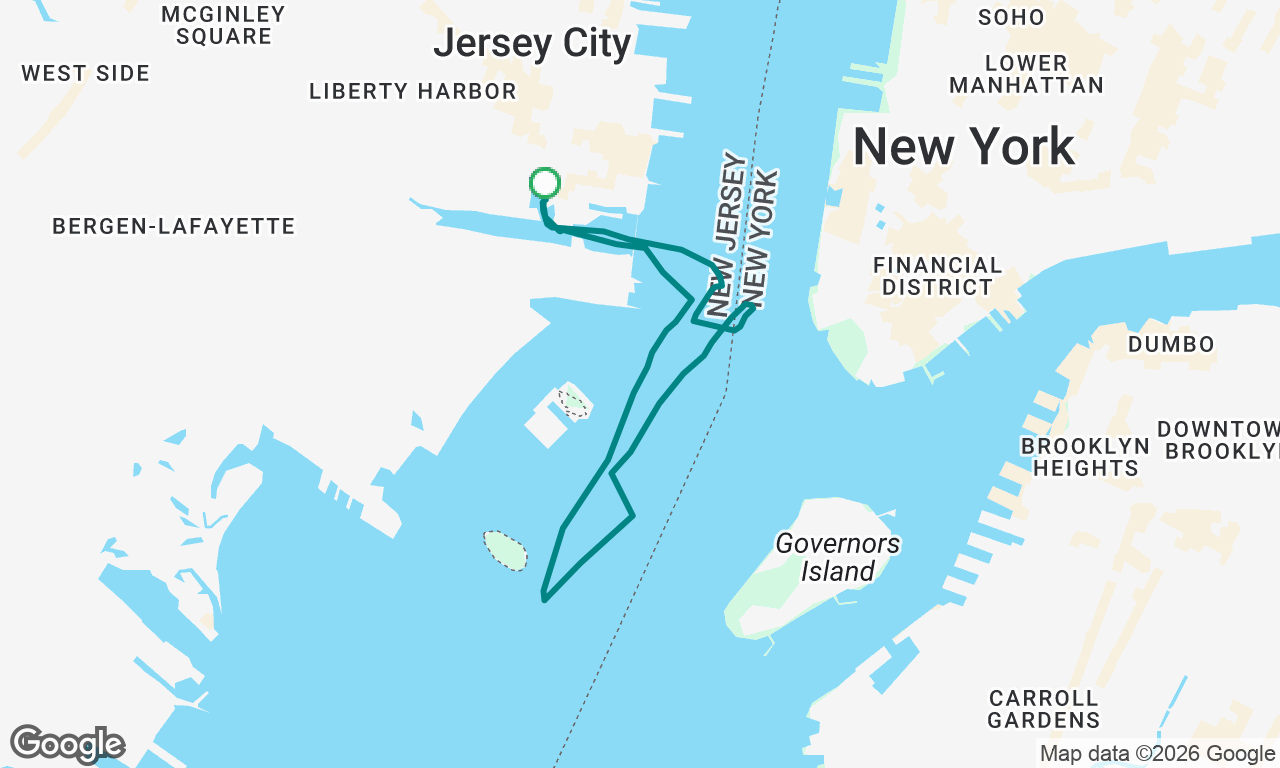 Voyage map