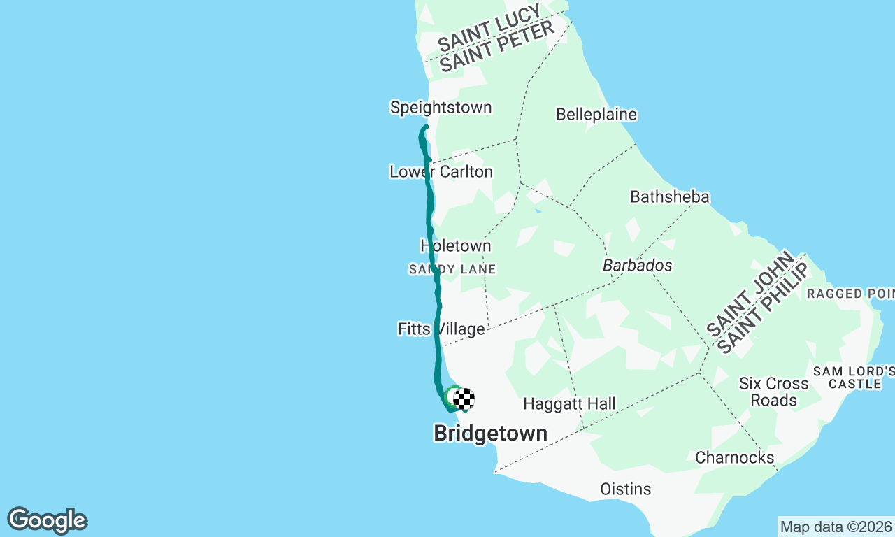 Voyage map
