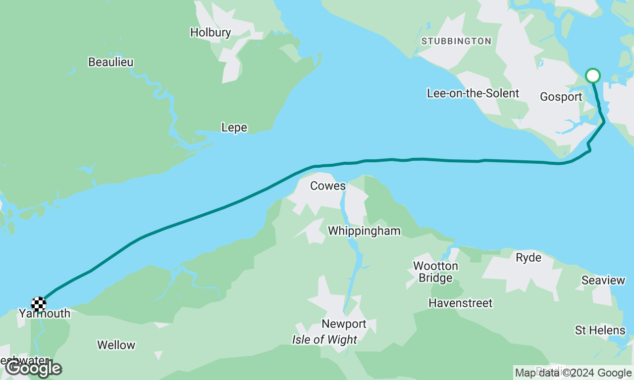 Leg 1: Fareham to Yarmouth