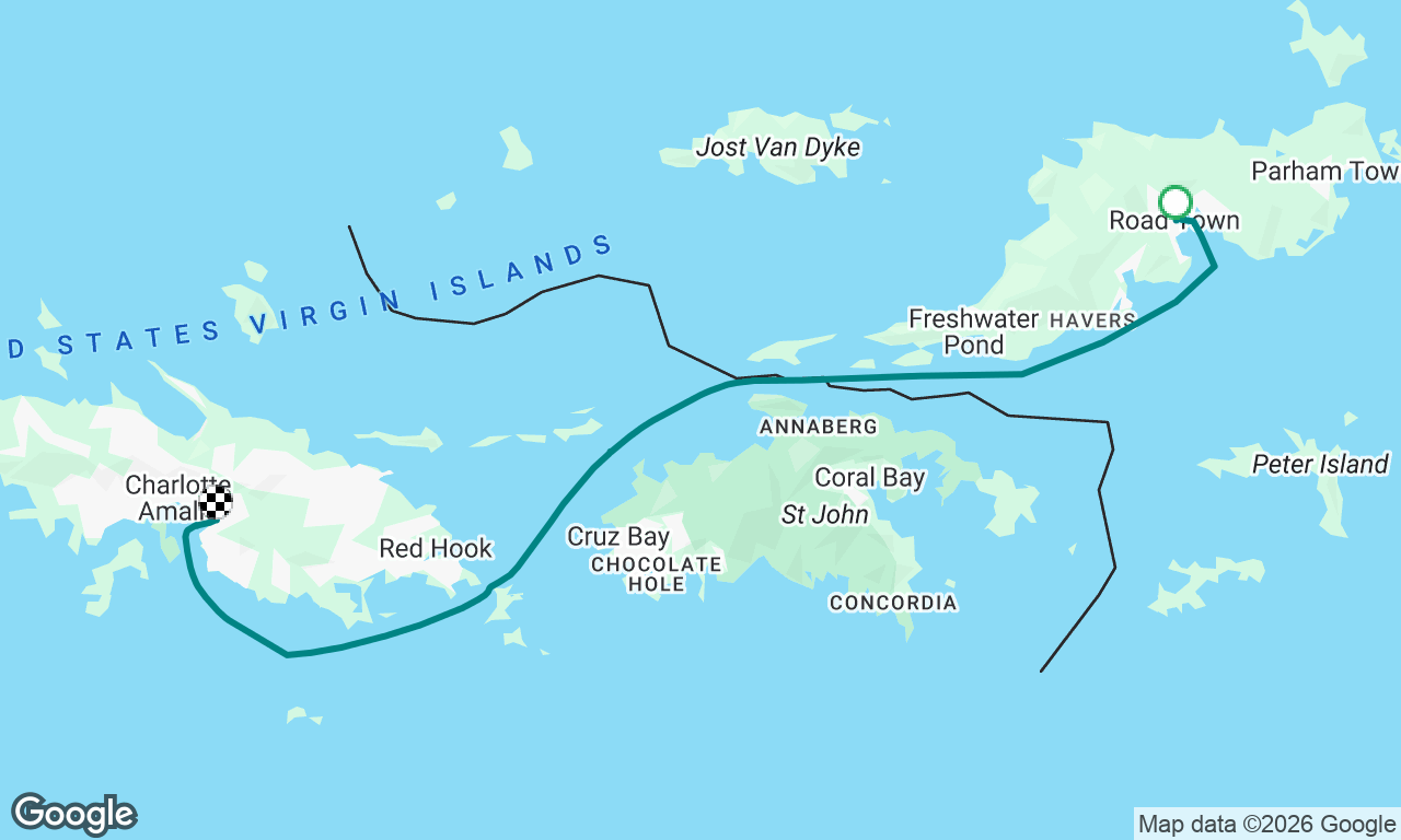 Voyage map