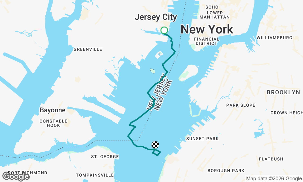 Voyage map