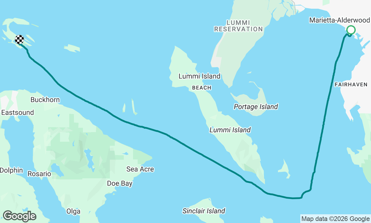 Bellingham to Sucia solo