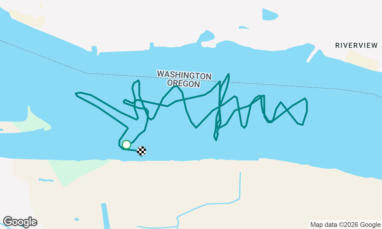 Too many whitecaps! Oh… maybe not.