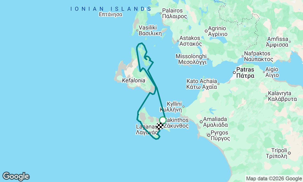 Zakynthos, Ithaca & Kefalonia