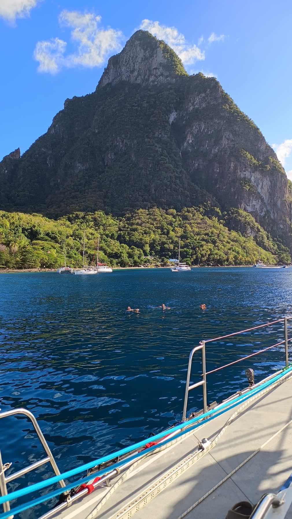 St Vincent, Walliabou Bay to St Lucia, Soufriere, Pitons_93783AC1-A520-4488-8C33-20EEA048CF72