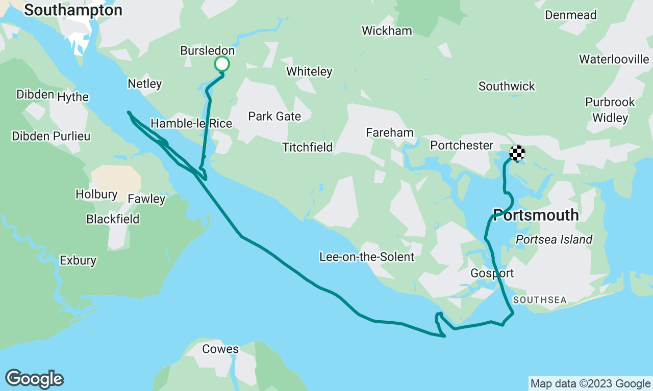 Day skipper day 4- Swanwick to Port Solent