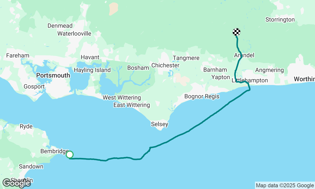 Partial Arun to Whitecliff recording