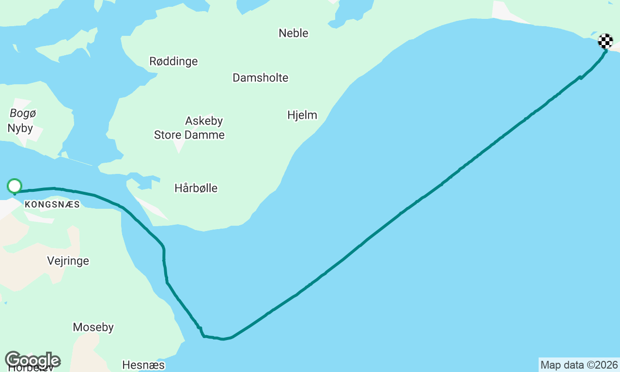 Stubbekobing to Klintholm Havn