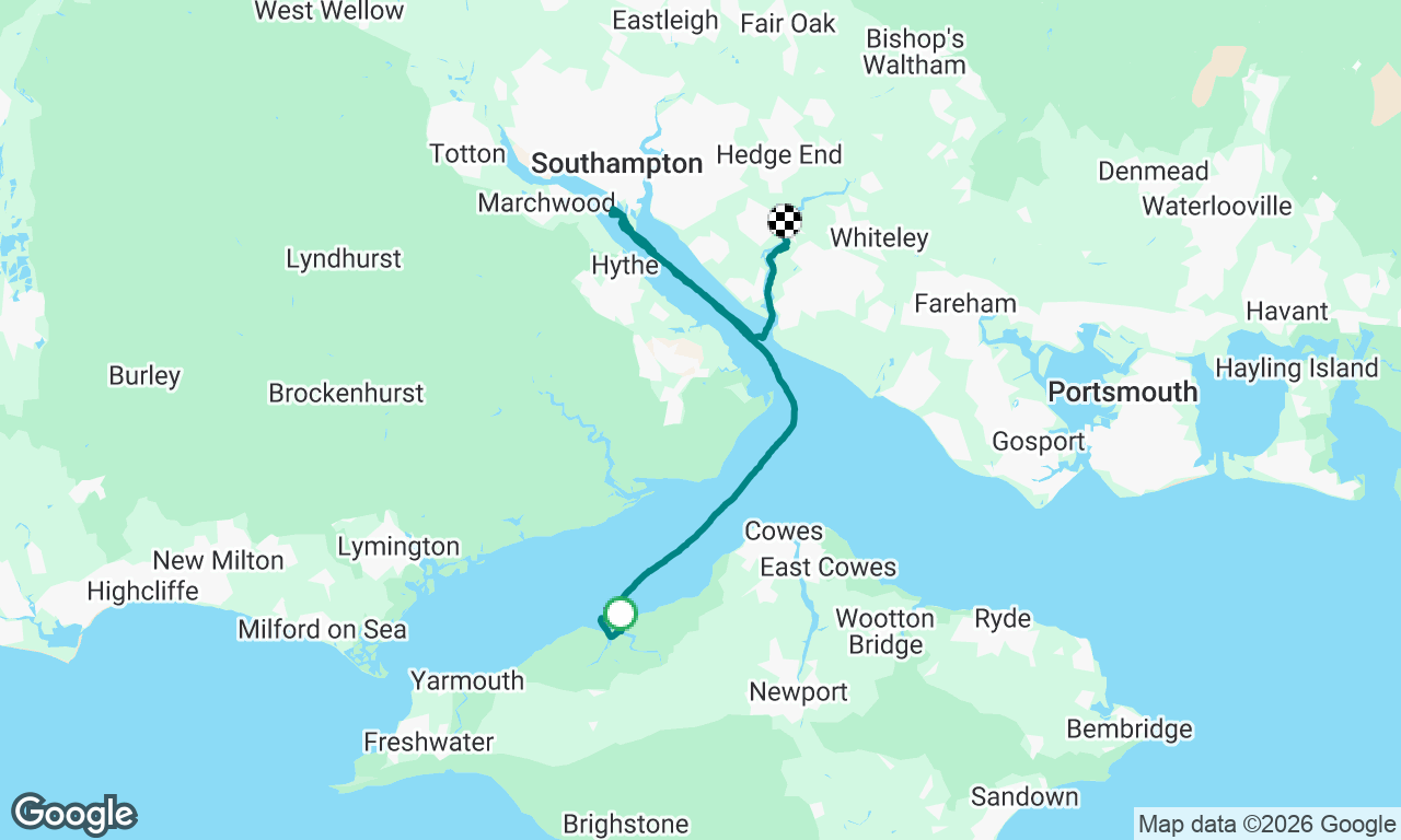 Voyage map