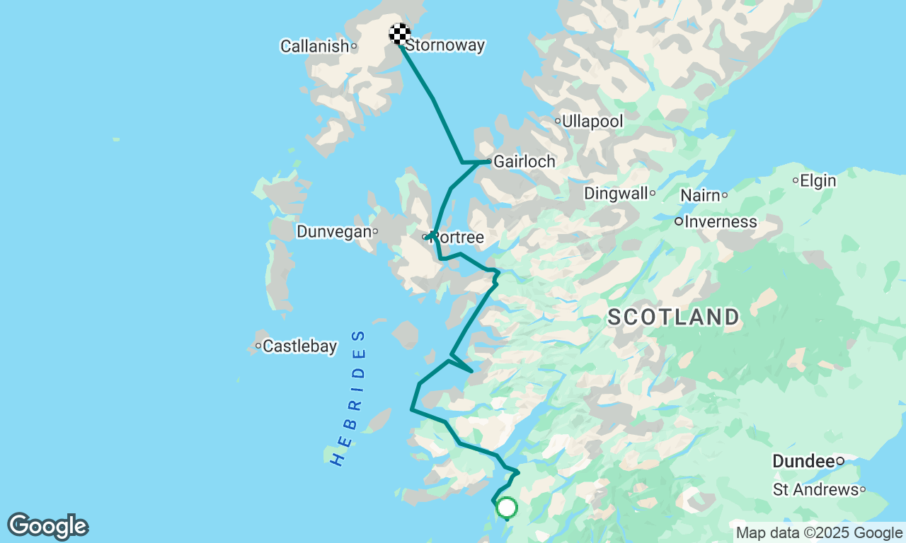 Oban to Stornoway 2025 Leg 1 NC 500
Wavysail