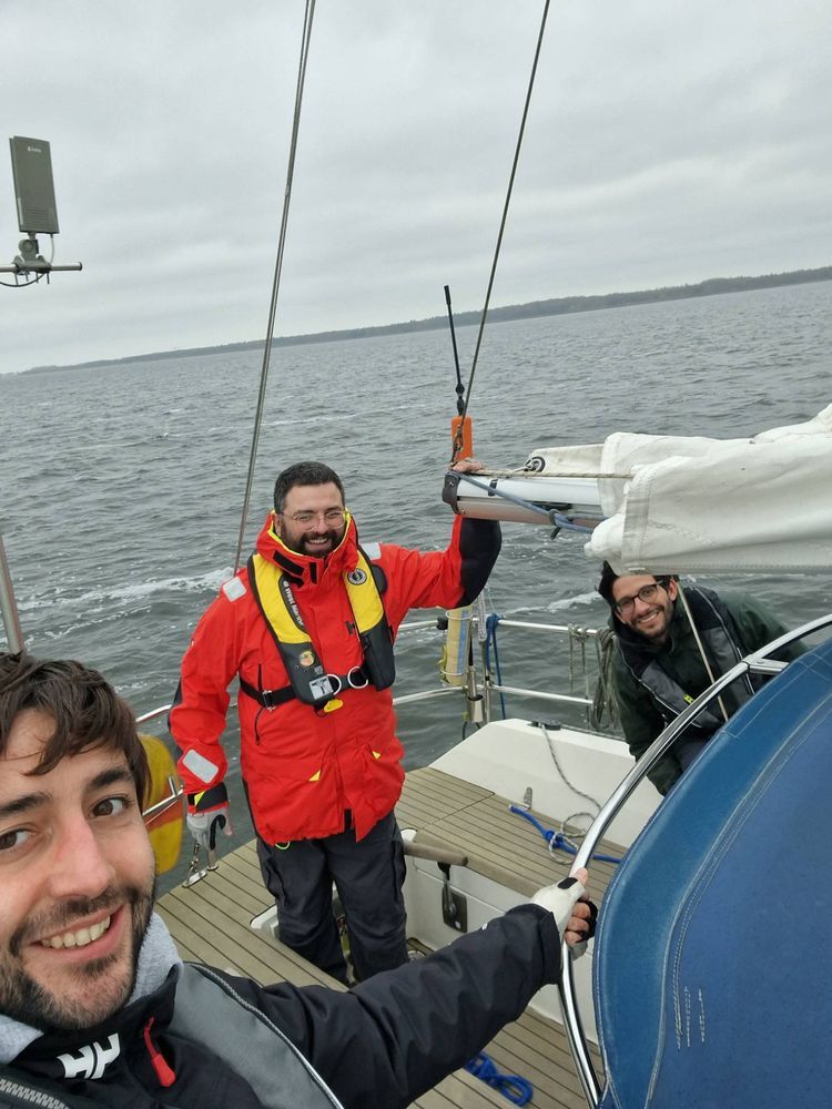 Voyage photo from Taurus getting sealegs