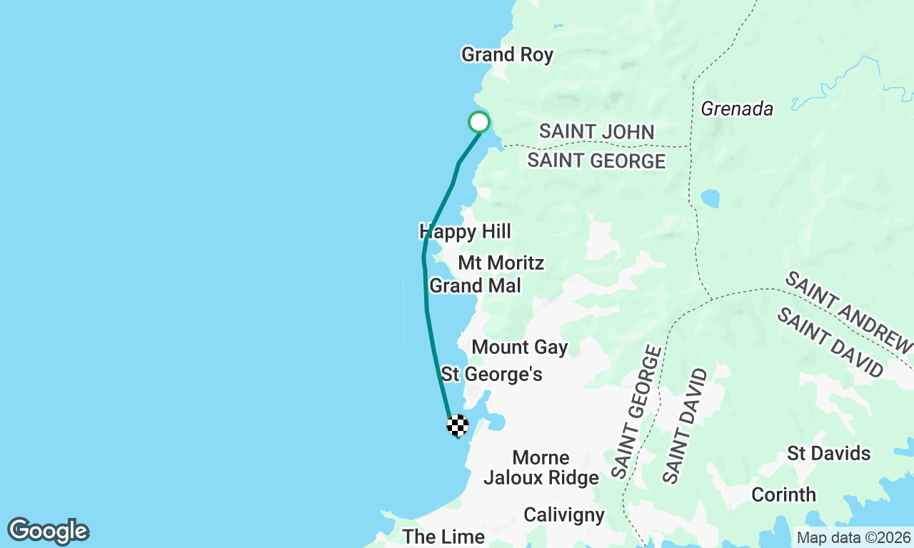 Voyage map