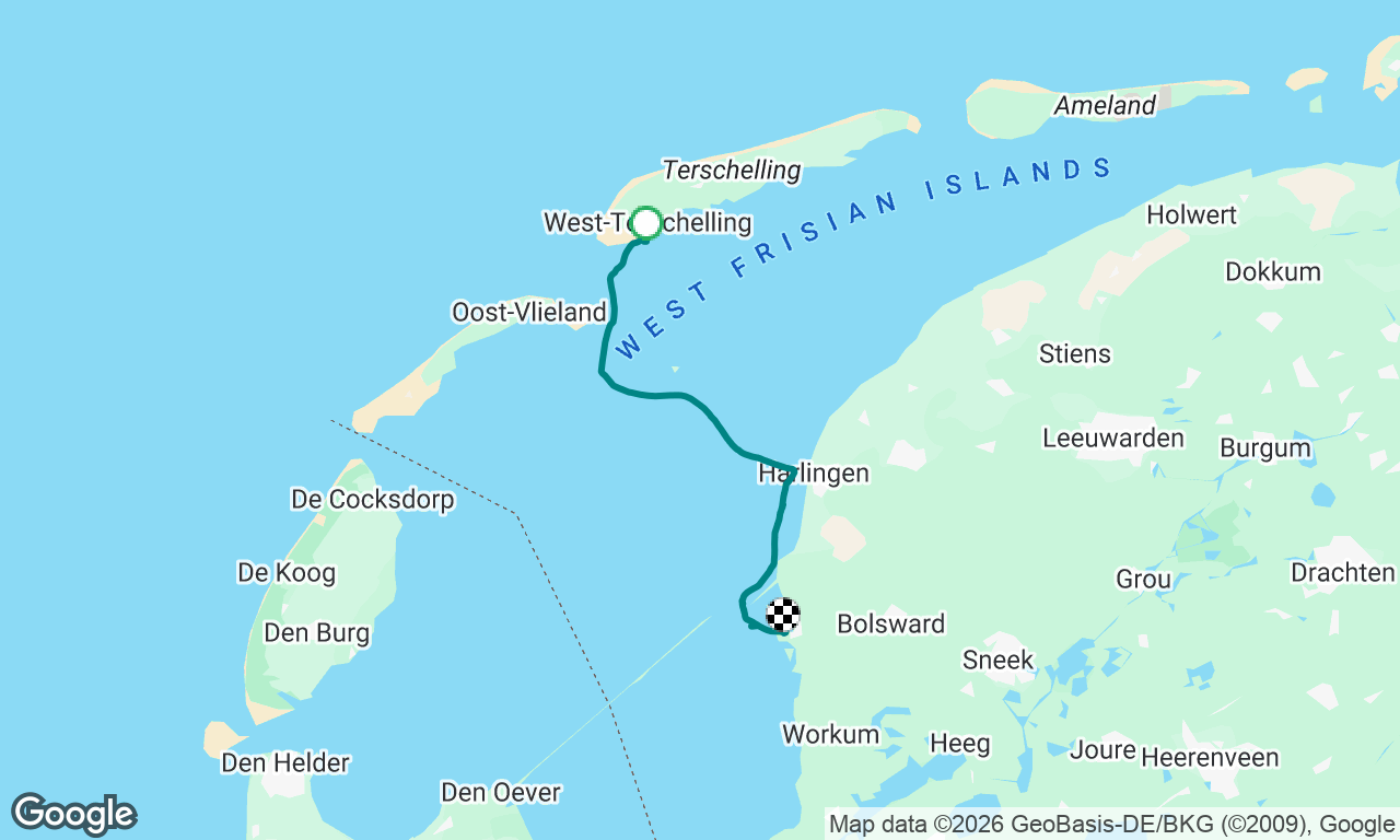 West Terschelling naar Makkum