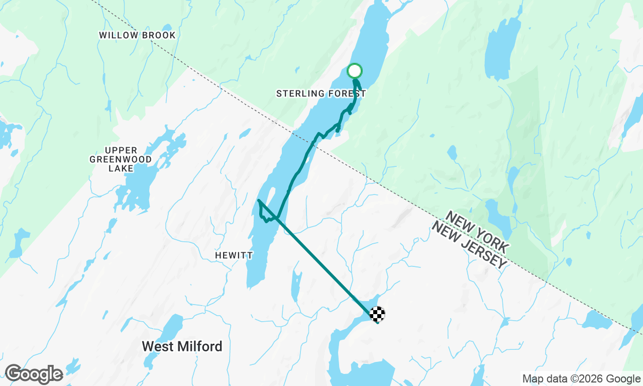 Voyage map