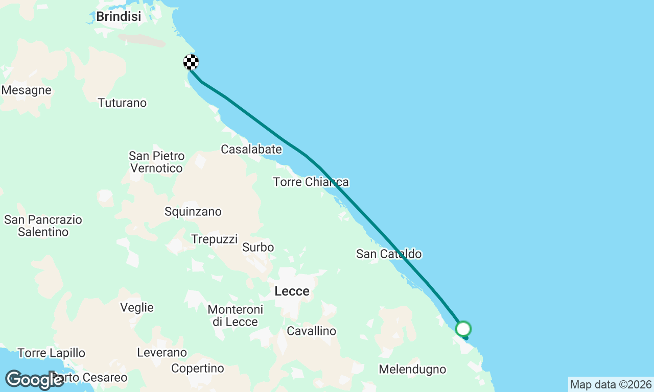 Voyage map