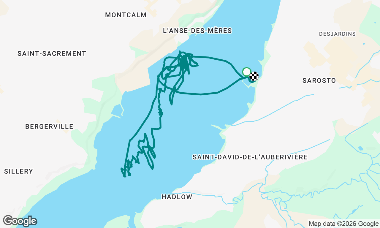 Voyage map