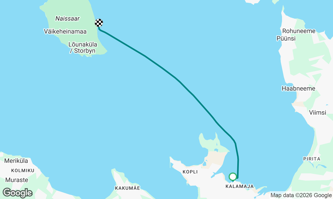 Voyage map