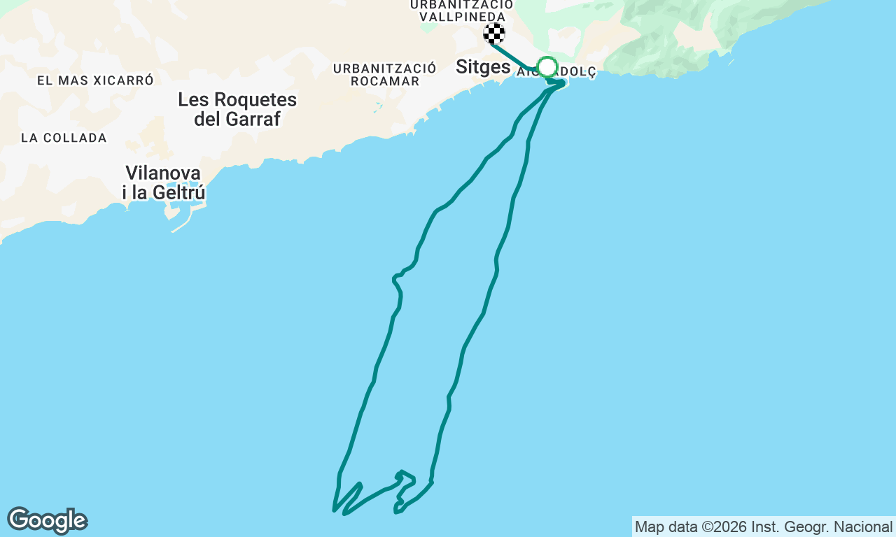 Voyage map