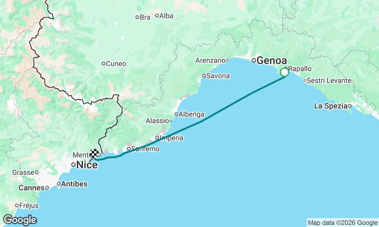 Voyage map