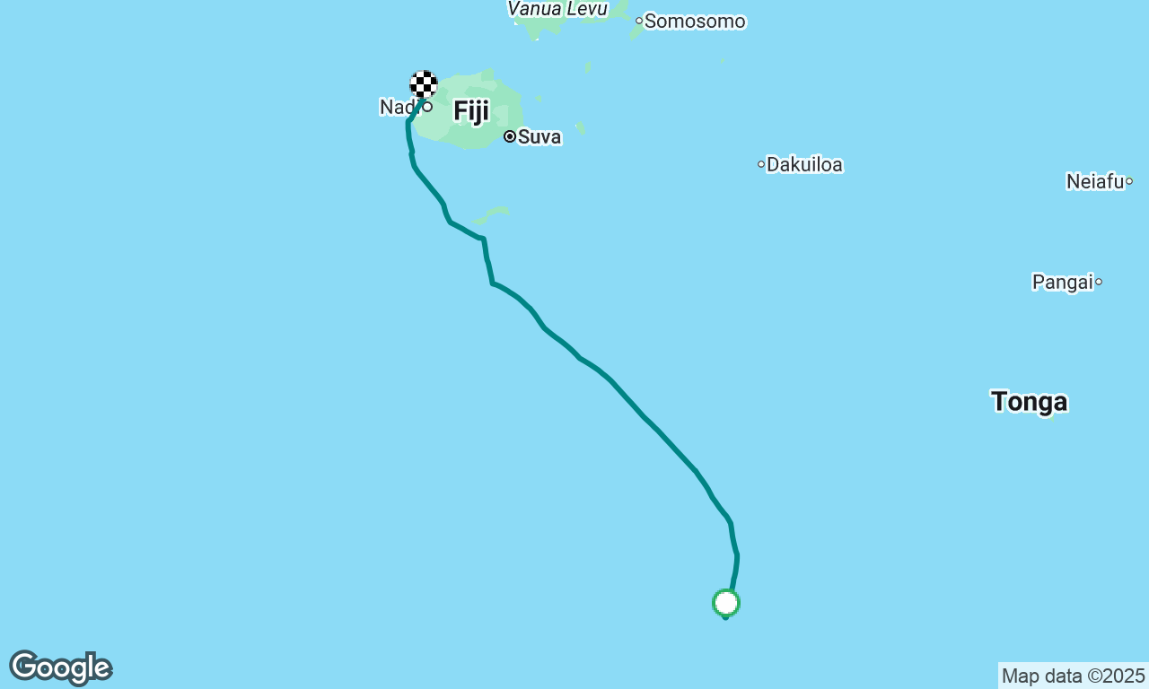 Minerva Reef to Fiji