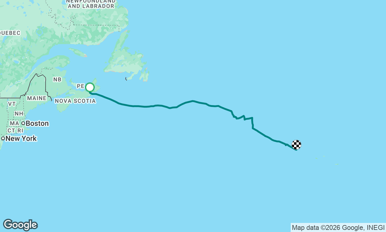 Traversé Atlantique vers les Acores 