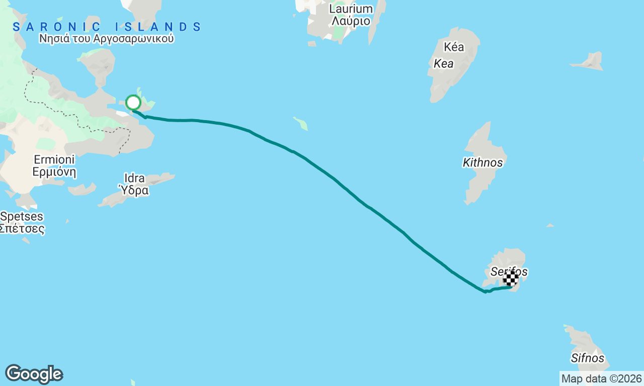 Voyage map