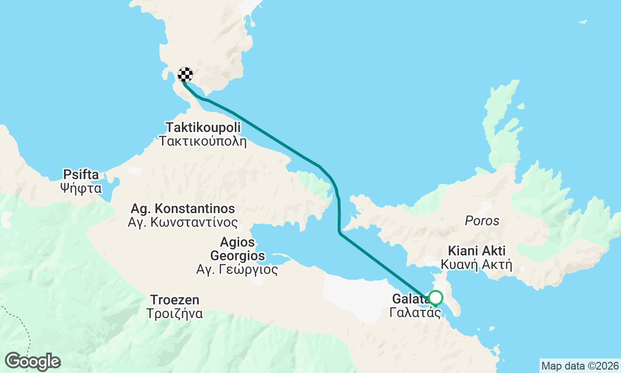 Voyage map