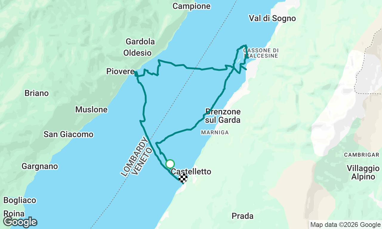 Voyage map