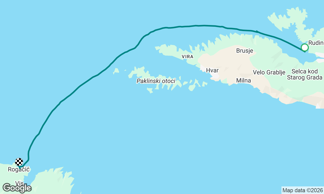 Voyage map