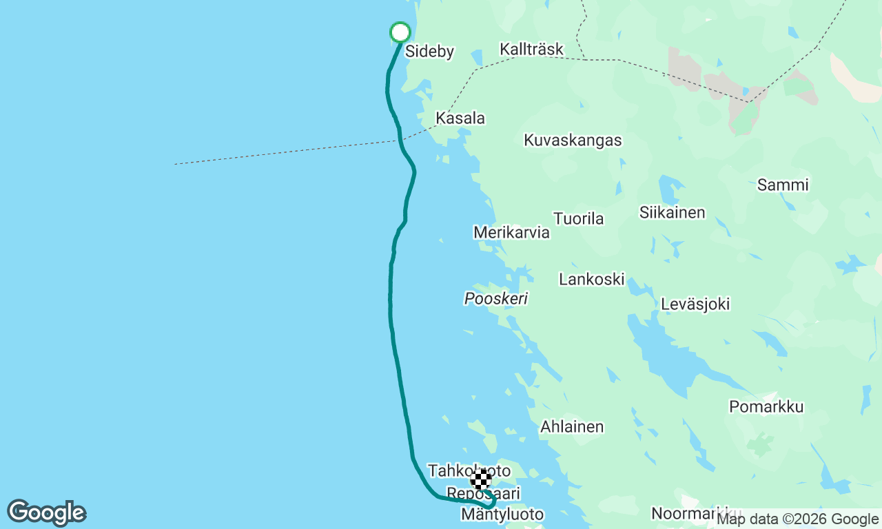 Voyage map