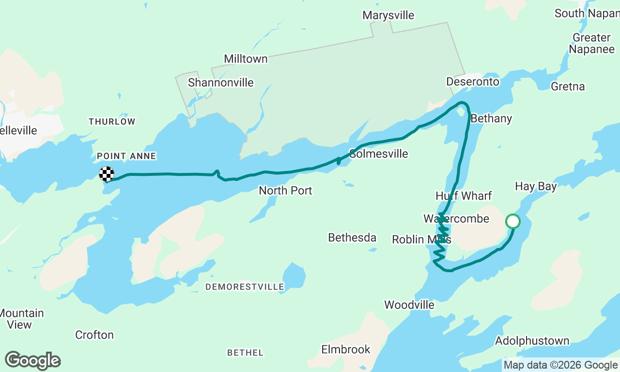 Voyage map