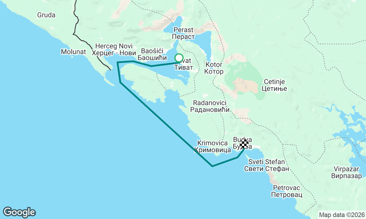 Voyage map