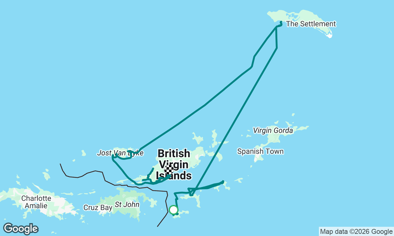 Voyage map