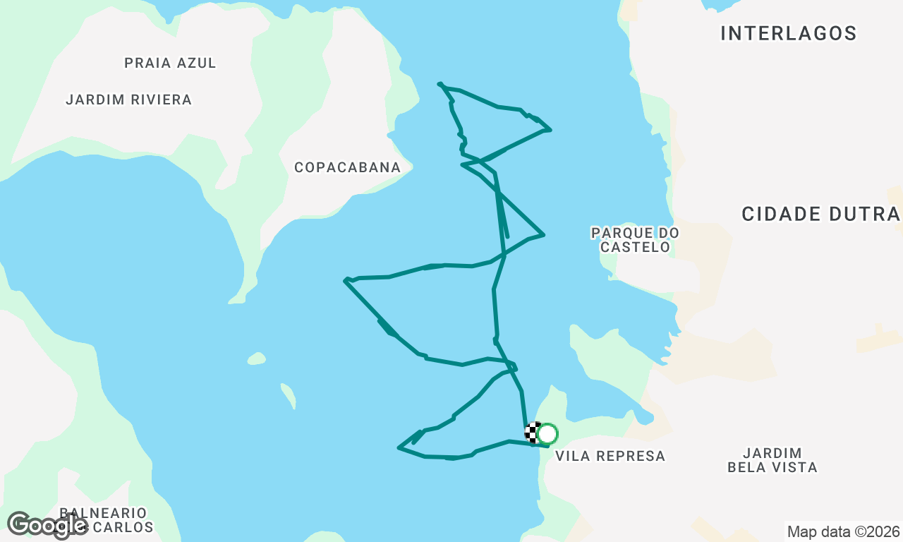 Voyage map