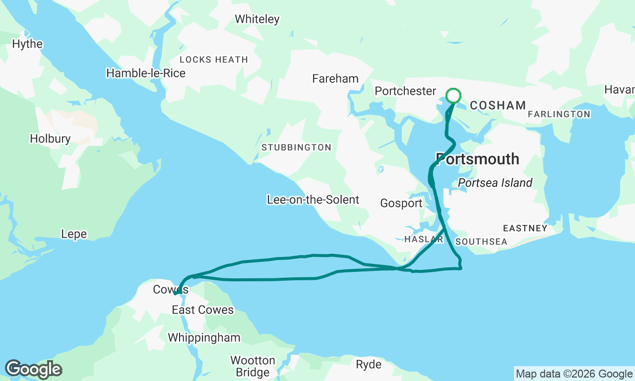 Voyage map