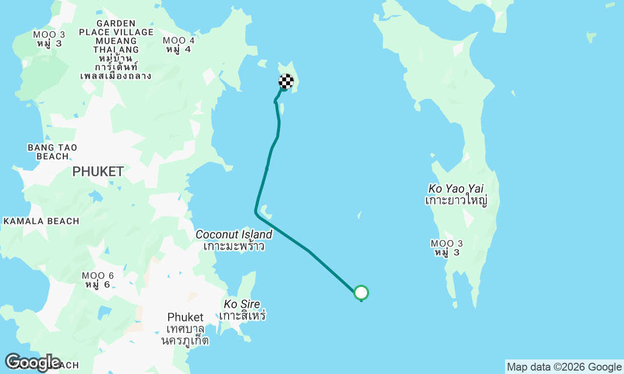 Voyage map