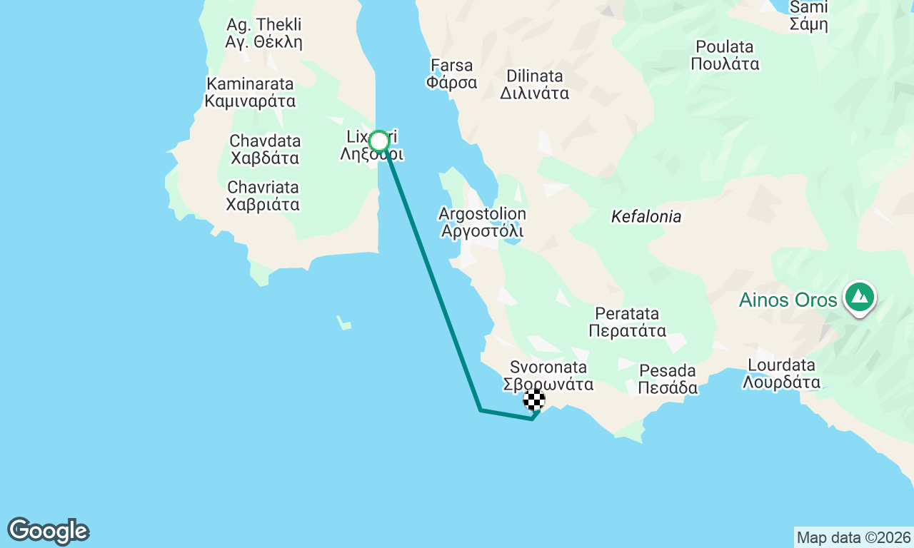 Voyage map