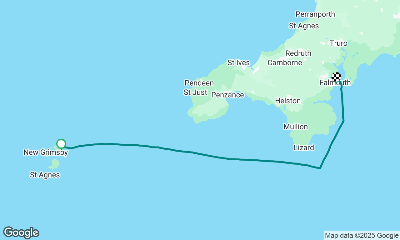 Pellew Day 7: Scilly Isles to Falmouth