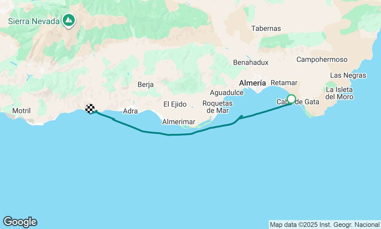 Cabo Gata to La Rabita