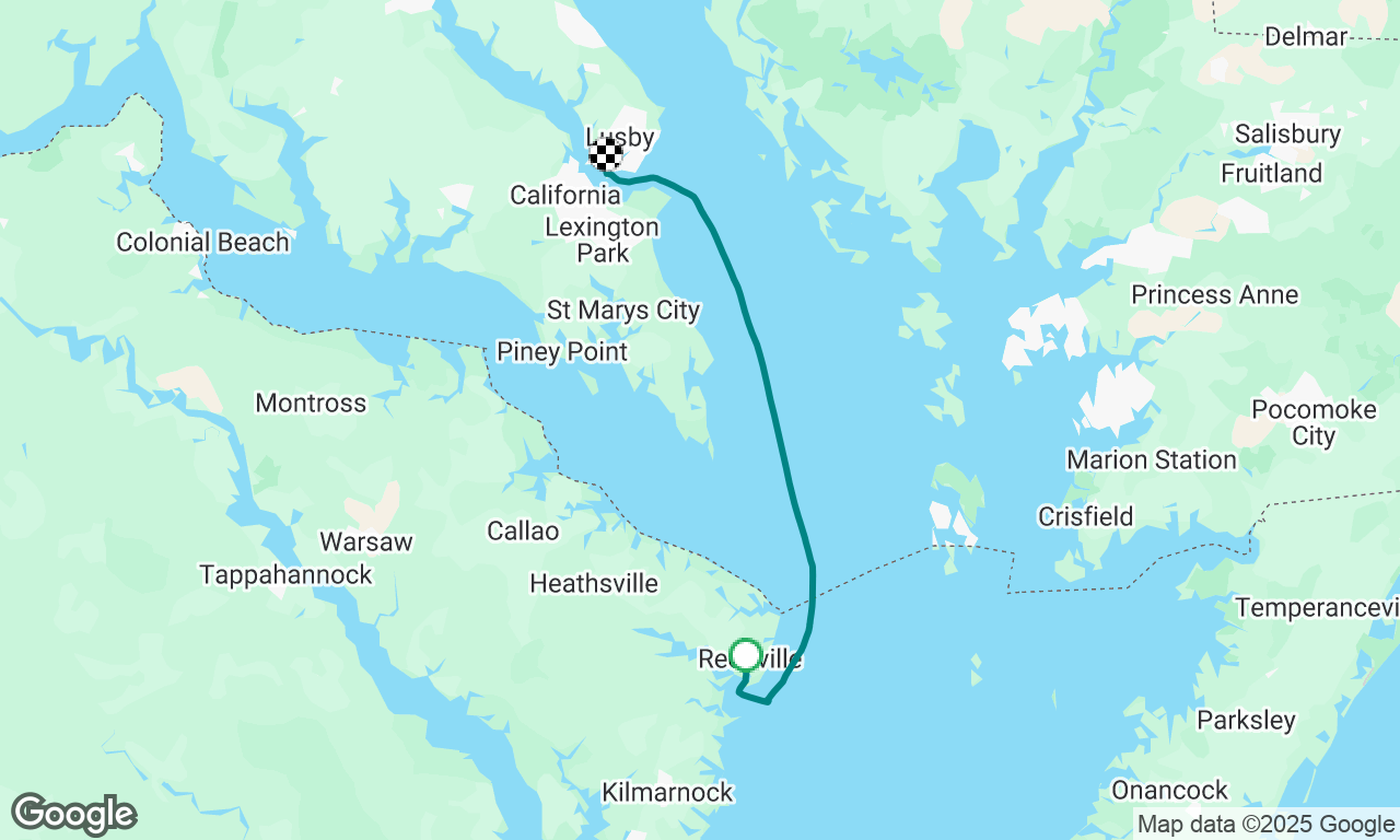 Day 7 of Delivery from Oriental to New London Conn 