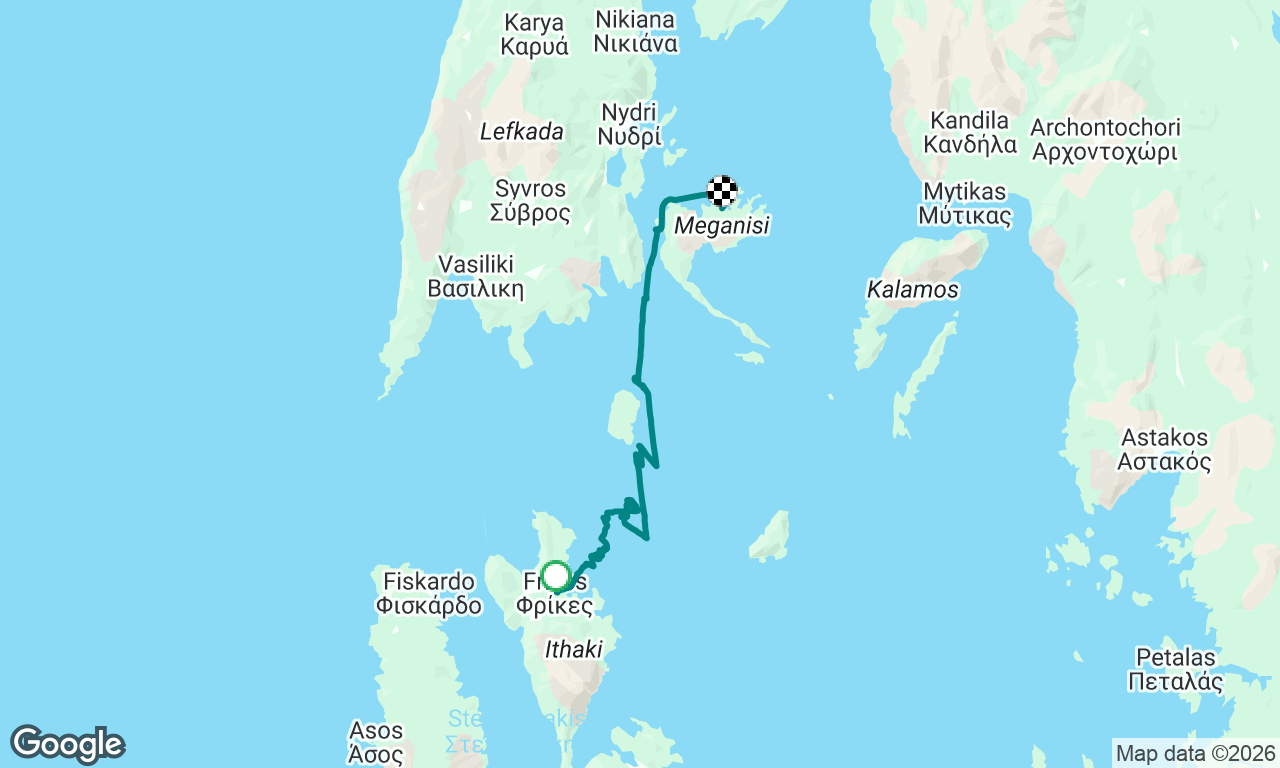Voyage map