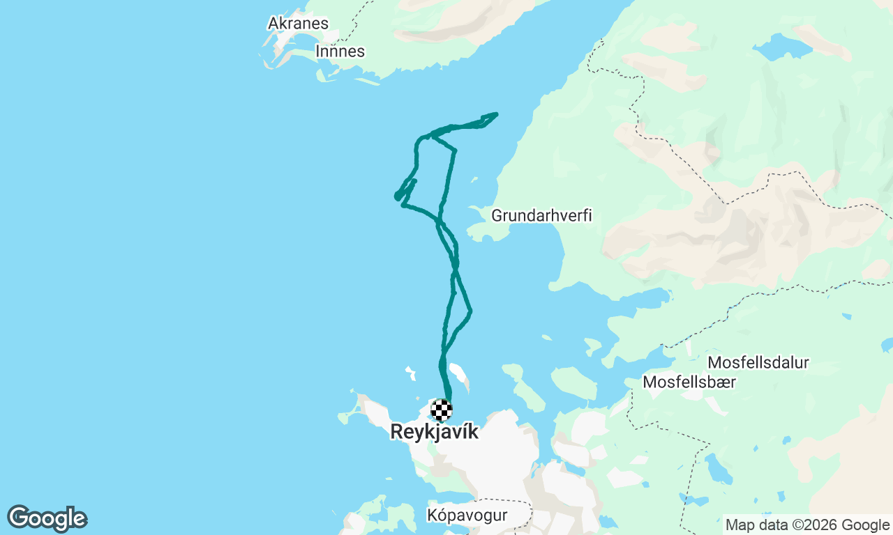 Voyage map