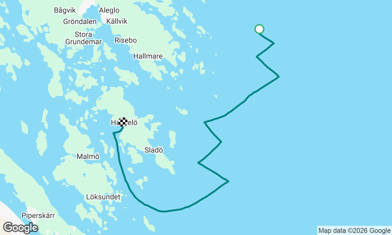 Voyage map