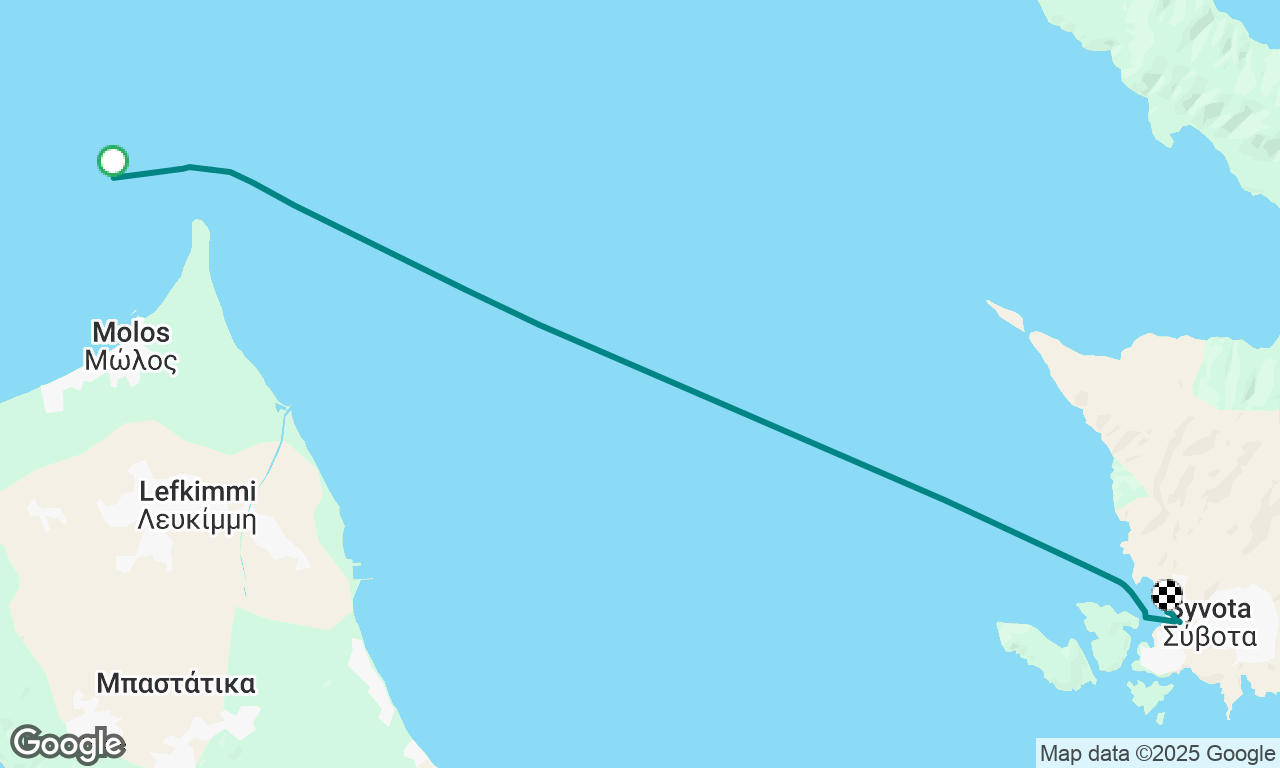 Petriti, Corfu to Syvota