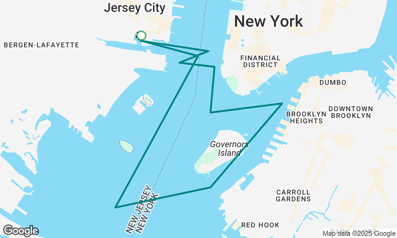 Voyage map