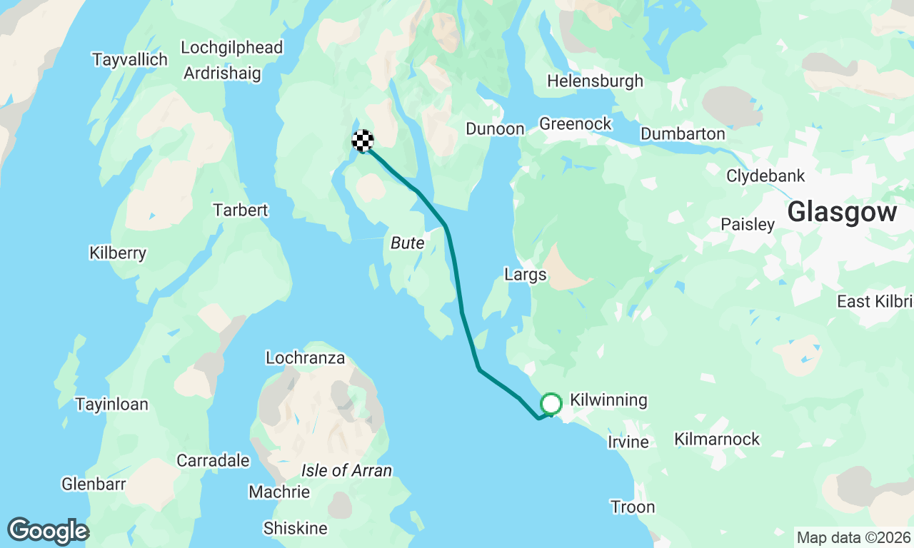 Voyage map